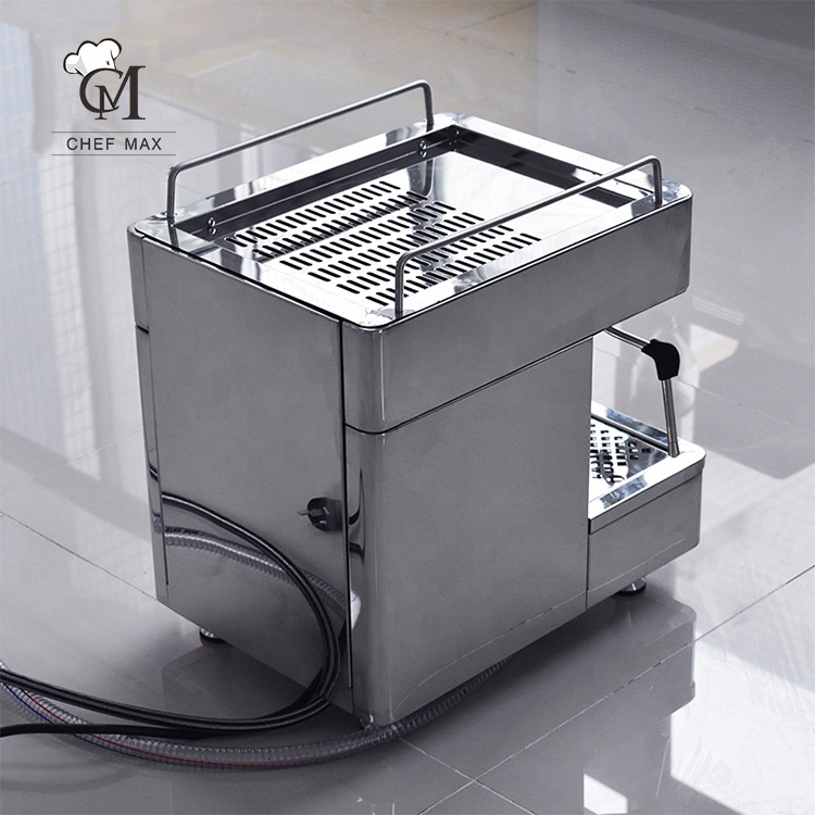 Commercial Coffee Machine with Steam, Roast and Chocolate Powder Function
