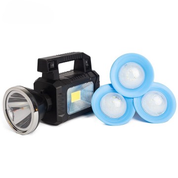 Mini Portable Solar Power Lighting Kit for Outdoor Camping