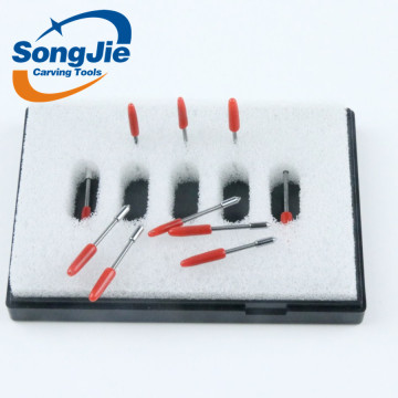 Graphtec Blade Holder with 5PCS 30/45/60 Degree Blades for Vinyl Cutting Plotter