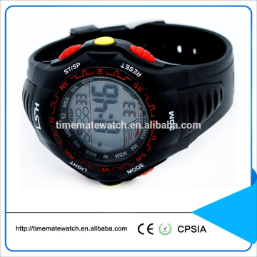 Silicone black strap cold light digital watch digital type smart watch for christmas gifts