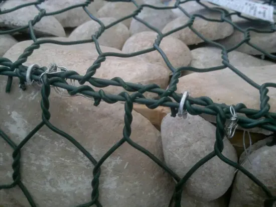 3.5 mm Galvanized Gabion Box for River Bank Project