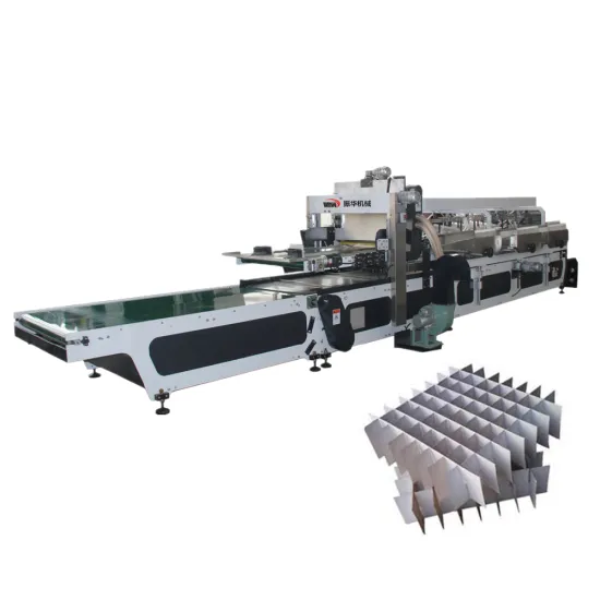 ZHENHUA CGJ Automatic Cardboard Box Partition Assembler Machine