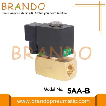 Compact Brass Solenoid Valve 1/4'' 3/8'' 1/2'' 24V