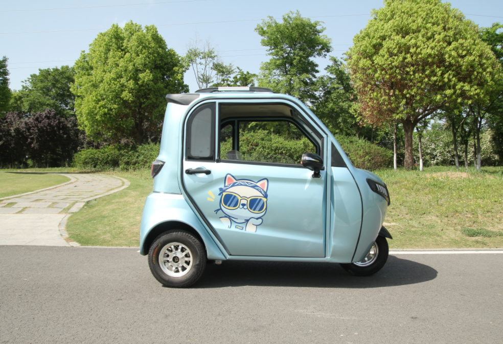 Three wheeled electric vehicle