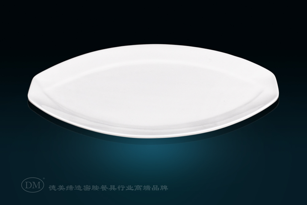 13 Inch Oval Shape Melamine Plate