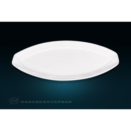 13 Inch Oval Shape Melamine Plate