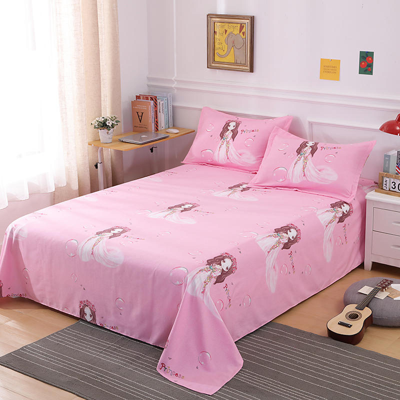 Pink florals baby crib bedding sets for girls