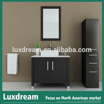 36 inch Espresso bath furniture with side cabinet by luxdream