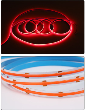 5m LED Strip Light 12V/24VDC 480LED Pink and Red 3mm 4mm 5mm COB