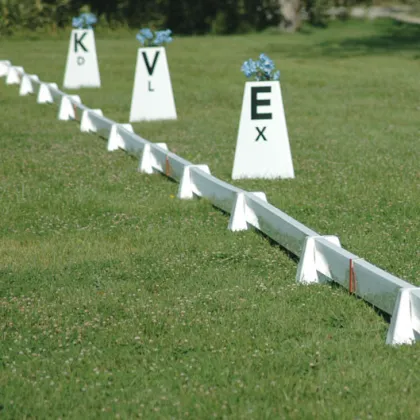 Plastic Horse Dressage Arena Line Cone - Riding Arena for Horse Training