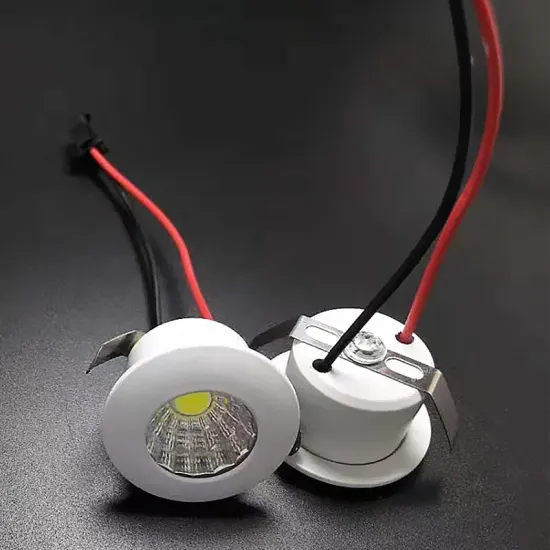 3 cm Mini LED Spotlight for Wine Cabinet and Ceiling, 3W Concealed Lamp