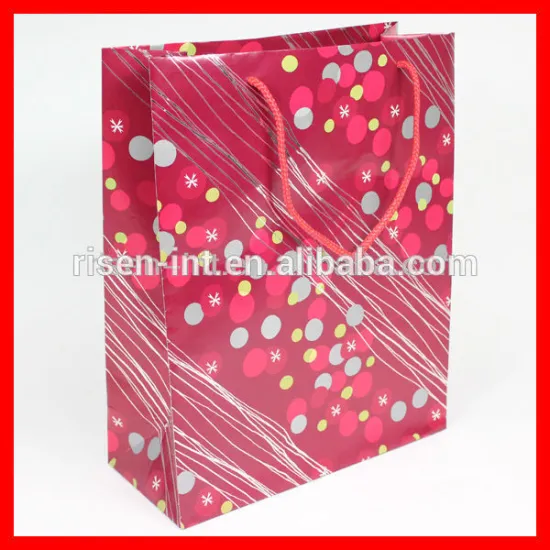 Fashion and modern gift paper bags