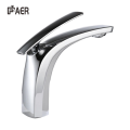 Water-Saving Sanitary Deck Mount Brass Bathroom Basin Faucet