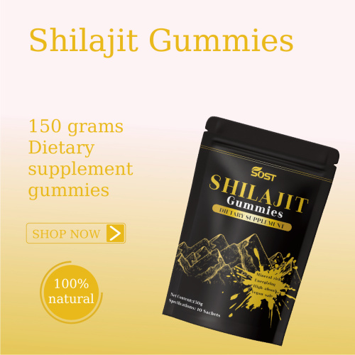 Il miglior potenziamento di vitalità naturale di Shilajit Gummies