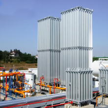 Vaporisateur d&#39;air économe en énergie LNG / NH3 / LPG / NG / CNG