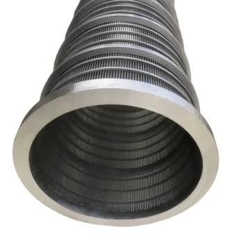BTOSLOT Stainless Steel Separator Wedge Wire Drum Filter for Pig Dung Filtration