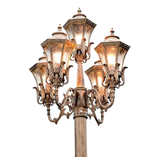 VMAXPower Outdoor Solar Electric LED Garden Lamp