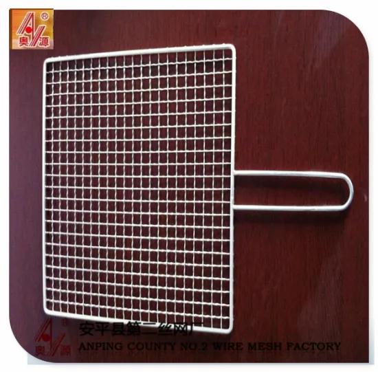 BBQ barbecue mesh / bbq grill wire mesh supplier /stainless Steel BBQ grill (factory)