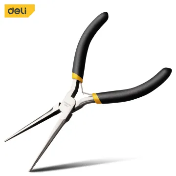 Deli Tools DL103006 Labor saving hand tool alicates pense Mini needle cutting long nose pliers