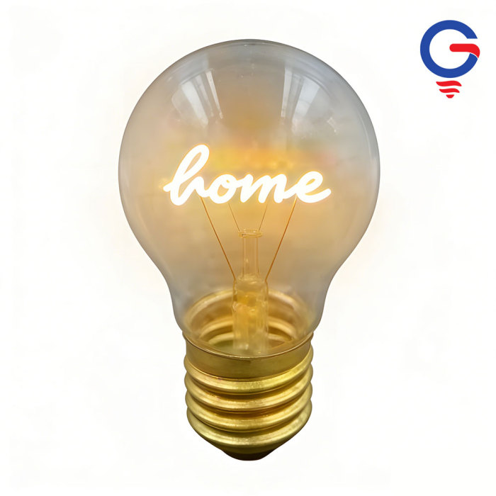 Lâmpada decorativa A70 para iluminação interna elegante