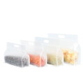 Sac de ziplock en plastique transparent d'étanchéité à huit côtés