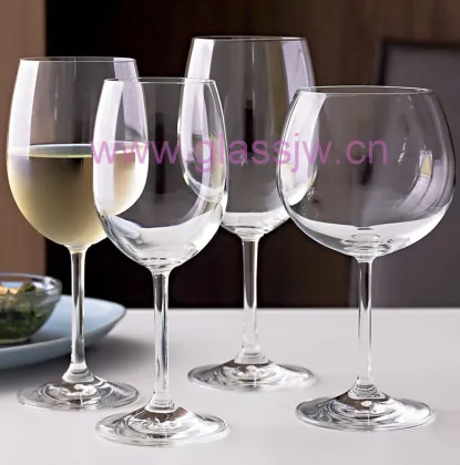Transparent Wine Glass, 198mm Height, OEM Services Provide