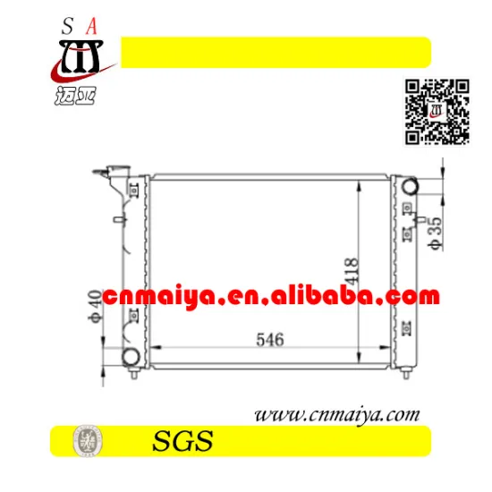 COMMODORE VP VR VS S1 V6 radiator plastic bottom tank