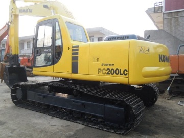 Japan excavator komatsu pc200-6 digger pc200 used