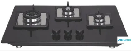 Flexi Black Glass Built-in Hob Stove