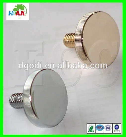 M5 anodized aluminum flat head screws