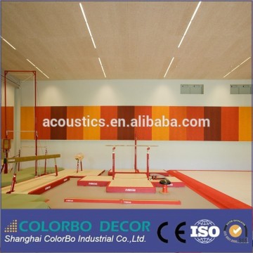 Swimming Pool Ceiling Decoration Soundproof Wood Fiber Panel