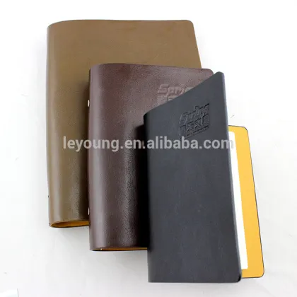 Custom Size High End Leather Bound Notebook Diary