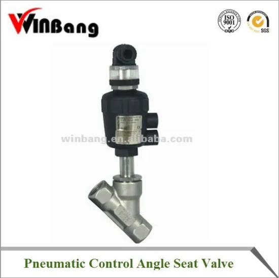 Pneumatic Control Angle Seat Valve Model: WB-ASV25