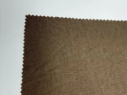 Polyester Rayon 1x1 Rib Knit Fabric