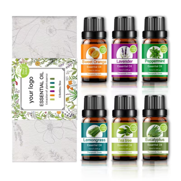 Mature Research Team 10ml Lavender Rose Tea Tree Essential Oil Diffusers Set