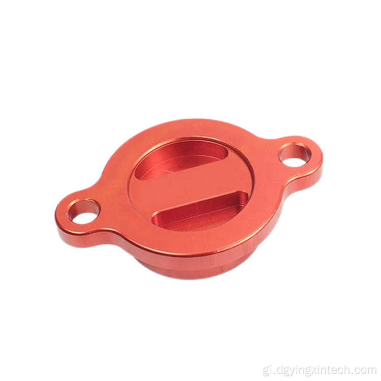 A fabricación fabricou pezas de accesorios de plano metálico