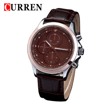 curren diamond master men watch japan movt quartz wristwatch