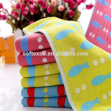 fish design hand towels 35x75 85g