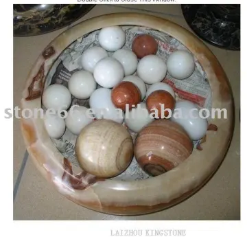 stone marble ball