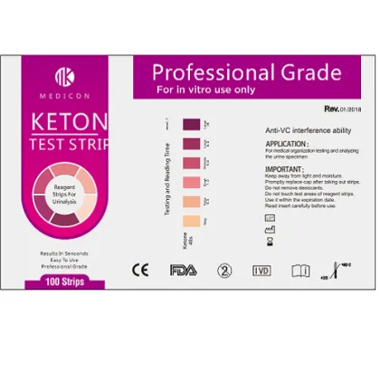 Hot Sell Diabetes Strips Ketone Test Strips
