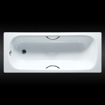 Enameled steel bathtub rectangular drop in wholesale best quality lowest price