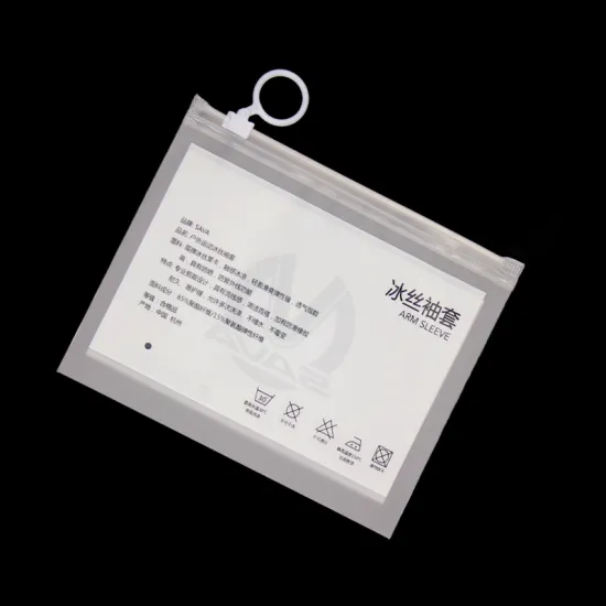 PVC Wear Suit Plastic Zip Lock Bag