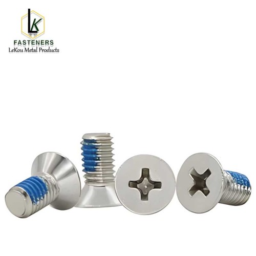 Машинные винты с плоской потайной головкой Phillips из нержавеющей стали