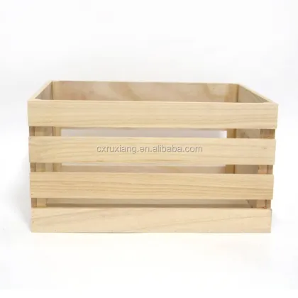 Paulownia Wood Farm Produce Crates & Boxes