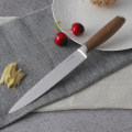 8-дюймовый нож нож для резки с ручкой грецкого ореха