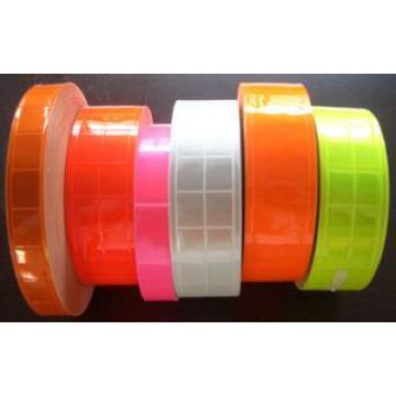 reflective crystal lattice tape for safety clothing