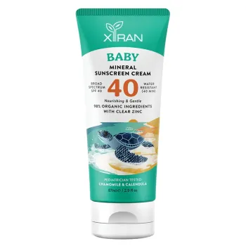 Private Label SPF 40 Baby & Kids Mineral Sunscreen - Waterproof Sun Protection