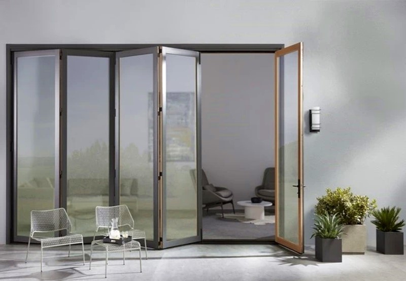 Modern Design Ashy Sliding Door for Home