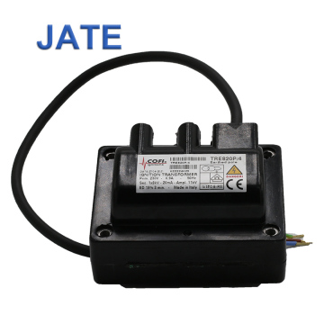 COFI TRE820P/4 High-Voltage Ignition Transformer for Gas Burners: 8KV, 20mA with Adjustable Control