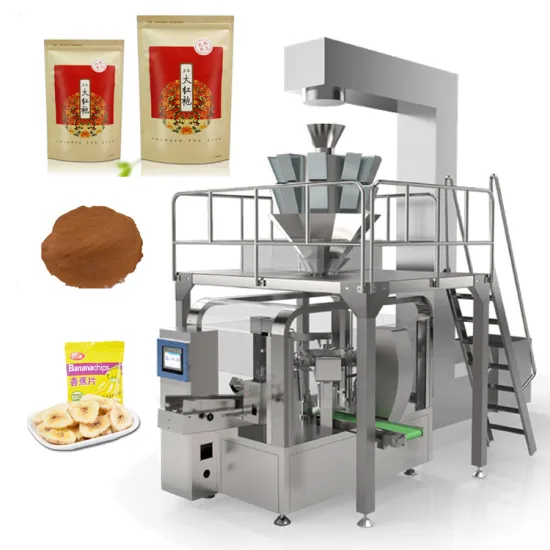 JKPACK Automatic Doy Bag Zipper Pouch for Nitrogen Dumpling Packing Machine